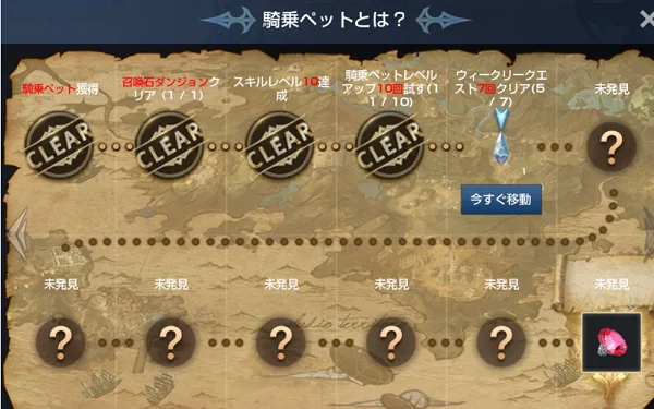 リネレボ L2R リネージュ2レボリューション ペット  傭兵隊の旅 ペット ミッション