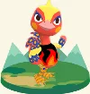pokemori-どうぶつ一覧-ヒノコ