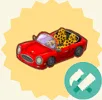 ポケ森 特殊家具 スポーツカー ハンナ
