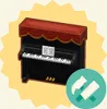 ポケ森 特殊家具 アップライトピアノ リリアン