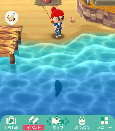 ポケ森 マグロ 魚 影 特大