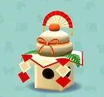 ポケ森 おしょうがつイベント ごうかなかがみもち