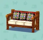 ポケ森 家具まとめ ログソファL