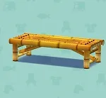 ポケ森 家具まとめ たけのベンチ