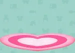 ポケ森 家具まとめ ハートのラグ