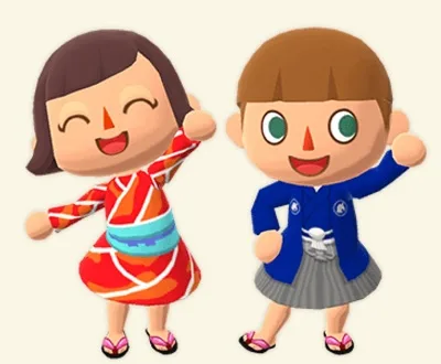 ポケ森 おしょうがつイベント おしょうがつのふく