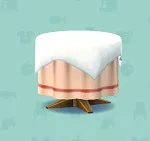 ポケ森 家具まとめ まるいクロステーブル