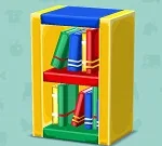 ポケ森 家具まとめ カラフルなほんだな