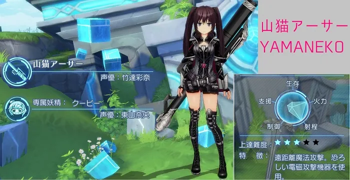 叛逆性ミリオンアーサー ジョブ 山猫