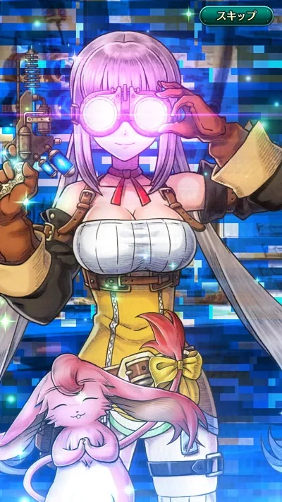 WAミリメモ リセマラ当たり ガチャ演出2